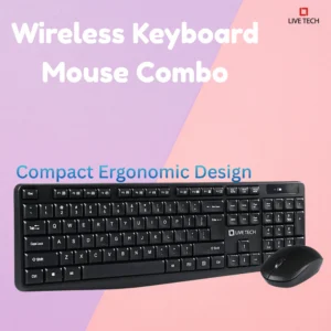 Live Tech WMK10 Wireless Keyboard and Mouse Combo
