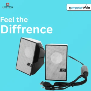 Live Tech SP07 USB Speakers White