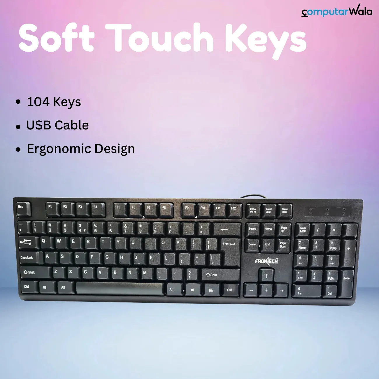 FRONTECH Wired Keyboard